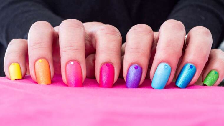 Rainbow Glitterati Twist