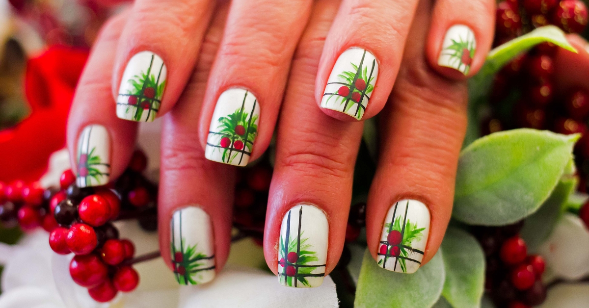 Top Christmas Nail Art Designs for 2025: Festive & Fun! 2 Berry Nail Art