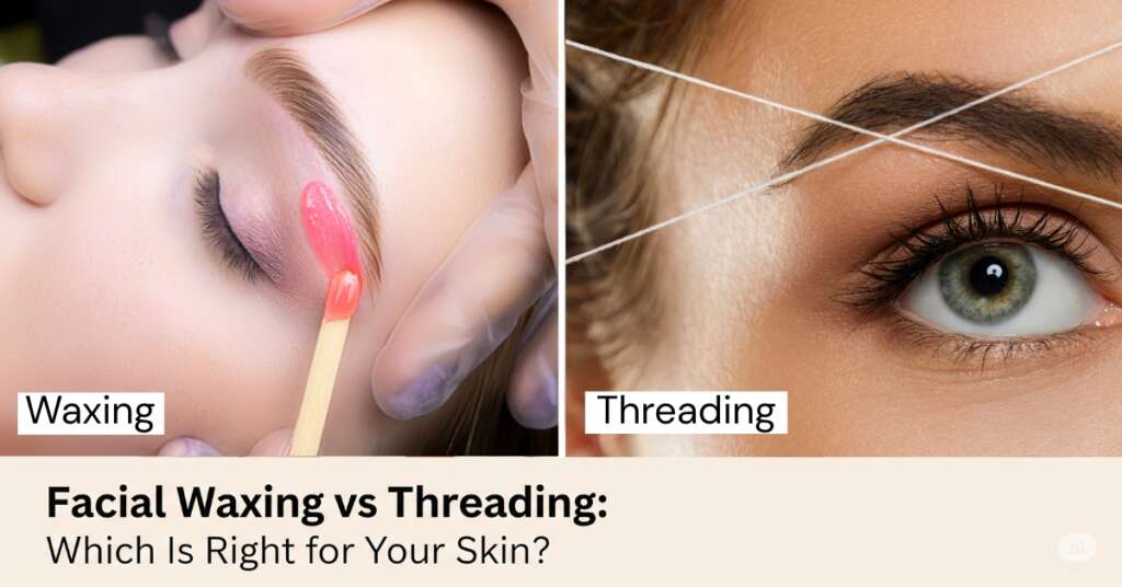 Facial Waxing vs Threading: Which Is Best for Your Skin Type?