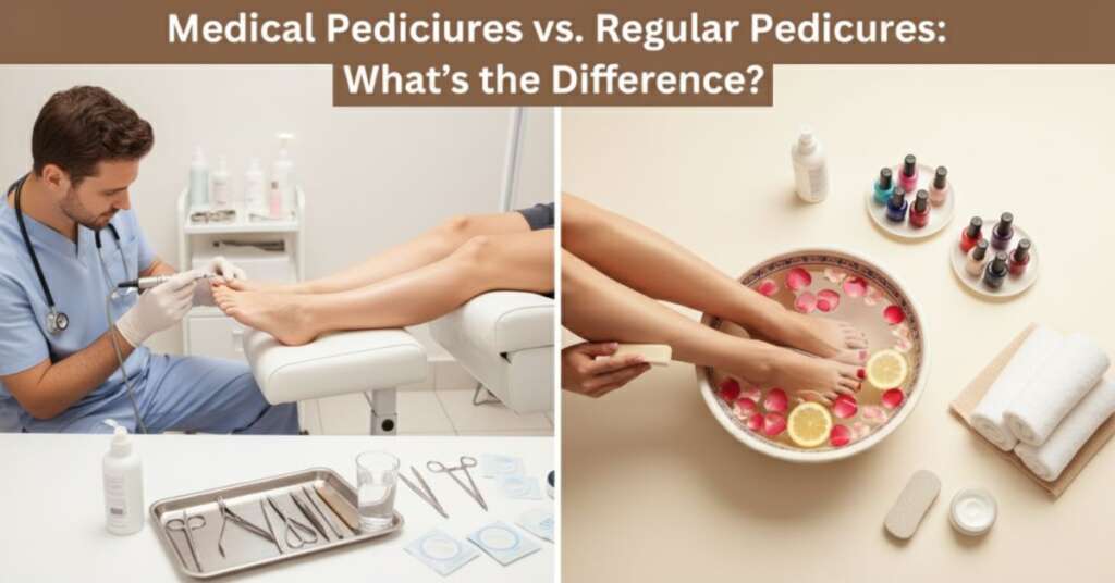 Medical Pedicures vs. Regular Pedicures: What’s the Difference?
