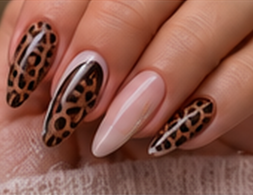 09 animal print nails