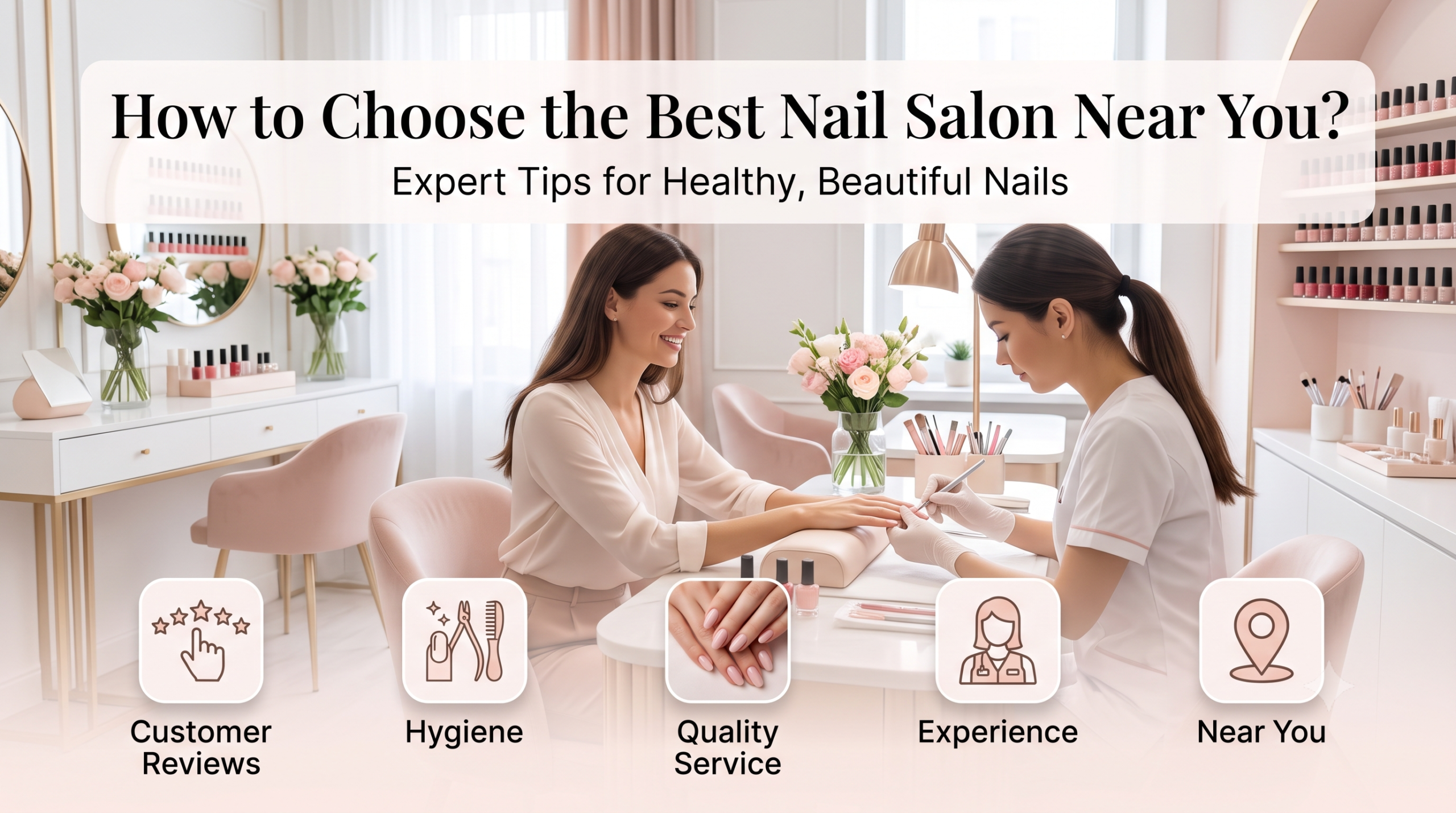 How to Choose the Best Nail Salon Near You?