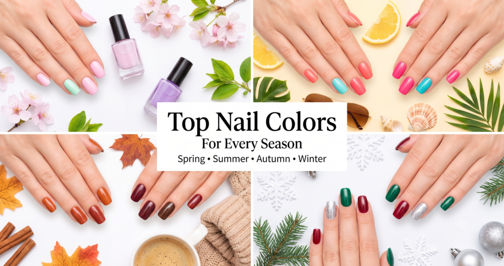 Top Nail Colors for Every Season: The Ultimate Guide to Year-Round Nail Trends