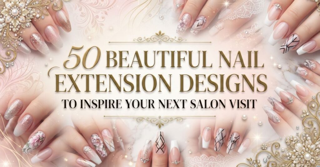 50 Beautiful Nail Extension Designs to Inspire Your Next Salon Visit
