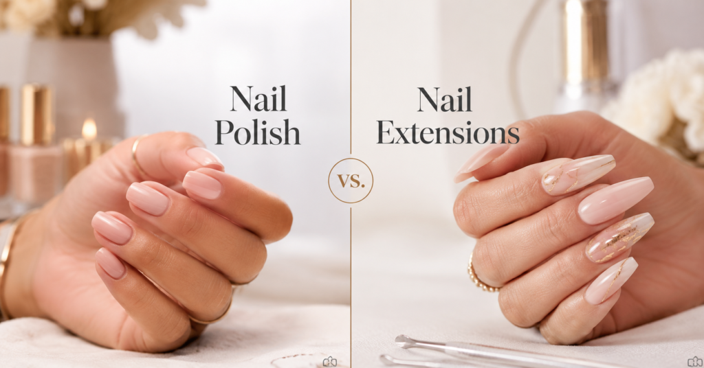 Nail Polish vs. Nail Extensions: Which Is Better for You?